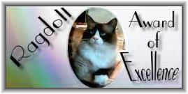 Ragdoll Award of Excellence
